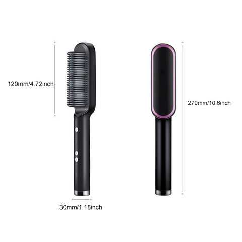 Multifunctional 2-in-1 Professional Hair Straightener Comb
