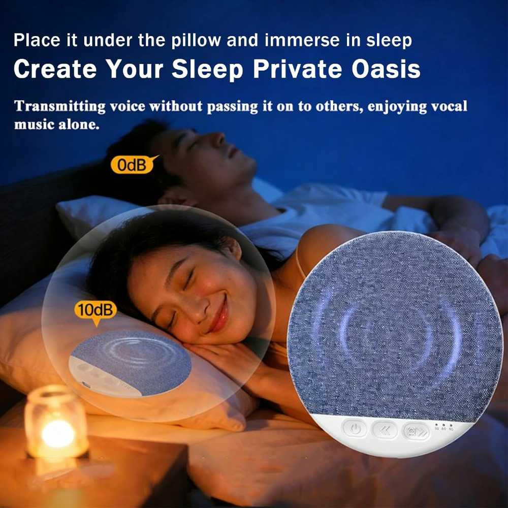 Wireless Bluetooth Pillow Speaker for Sleeping